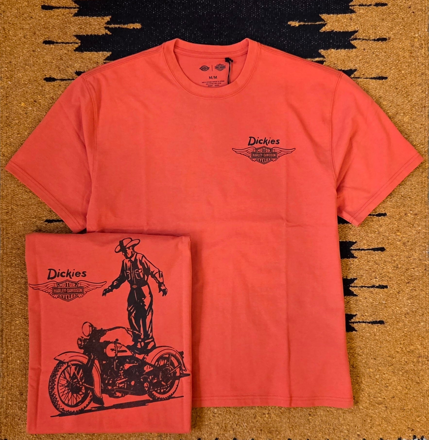 Dickies X Harley-Davidson Tee Shirt | Orange | Local Boys Surf